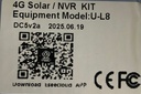 KIT DE 4 CAMARAS CON PANEL SOLAR 4G