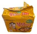 SAMYANG POLLO CALIENTE BULDAK RAMEN FIDEOS SABOR A QUESO X5