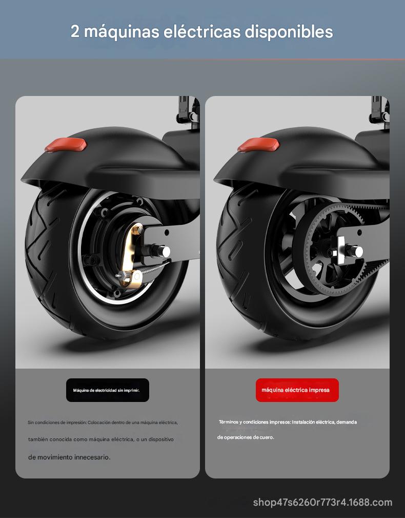 SCOOTER ELÉCTRICO CON AJUSTE DE ALTURA INTELIGENTE – MODELO URBANO PREMIUM