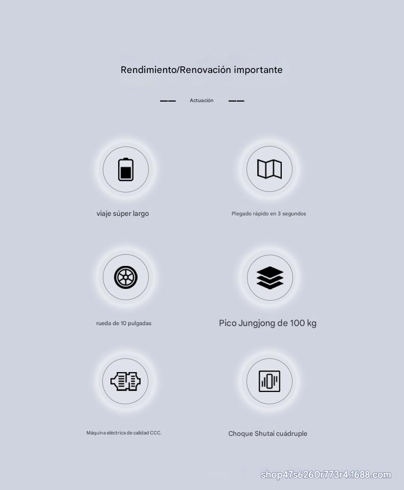 SCOOTER ELÉCTRICO CON AJUSTE DE ALTURA INTELIGENTE – MODELO URBANO PREMIUM
