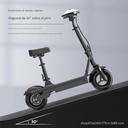 SCOOTER ELÉCTRICO CON AJUSTE DE ALTURA INTELIGENTE – MODELO URBANO PREMIUM