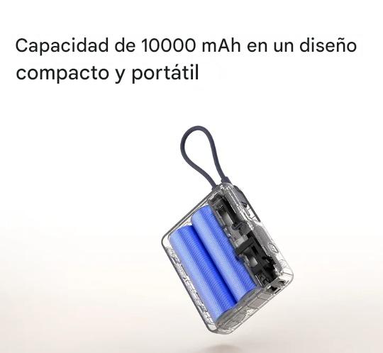 XIAOMI POWER BANK 10000MAH (INTEGRATED CABLE)