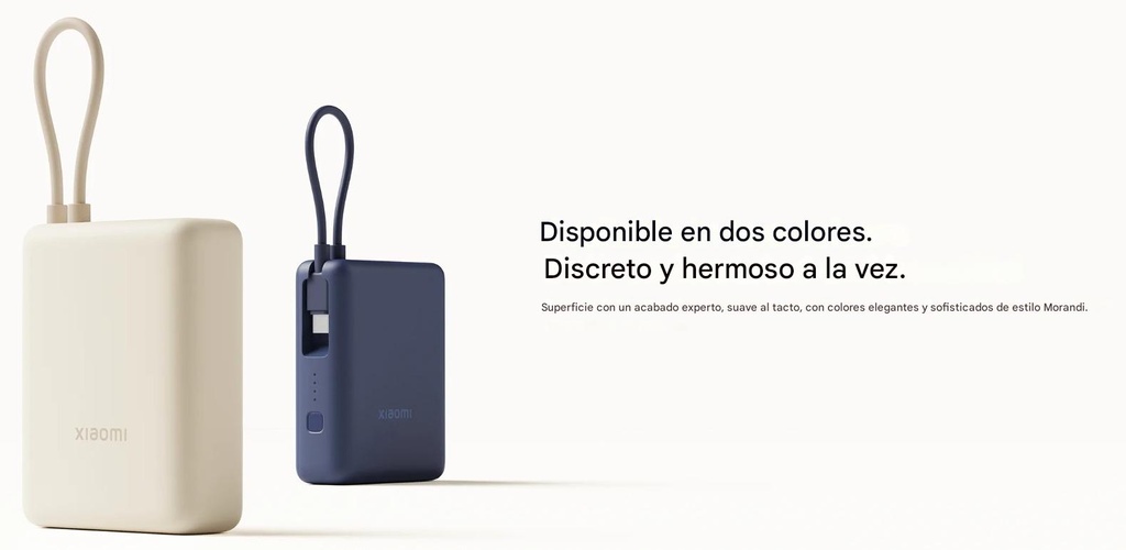 XIAOMI POWER BANK 10000MAH (INTEGRATED CABLE)