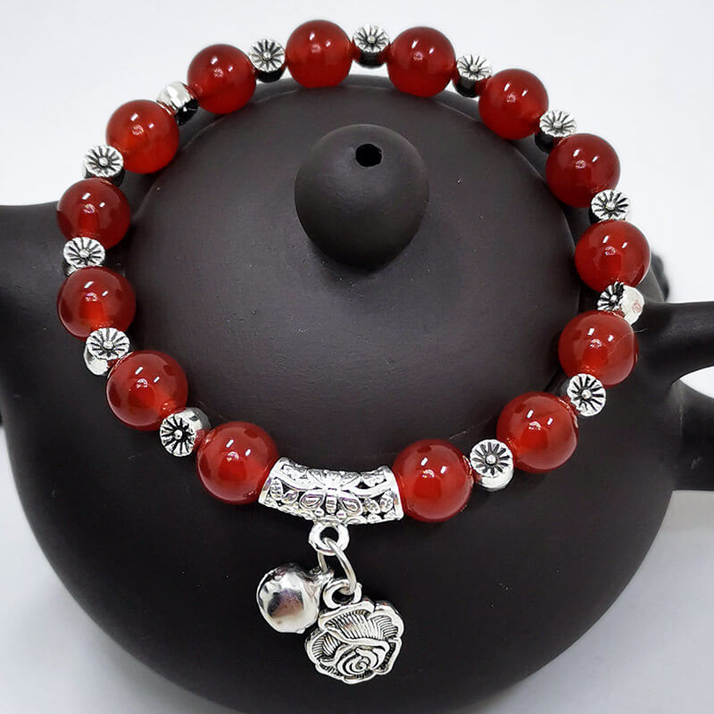 PULSERA JOYAS CON CUENTAS A MANO S