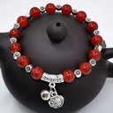 PULSERA JOYAS CON CUENTAS A MANO S