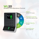 ZKTECO WL20 – Terminal Biométrico de Asistencia con WiFi