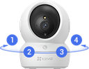 EZVIZ H6C PRO 3K - CAMARA DE VIGILANCIA CON MOVIMIENTO 5MP WIFI