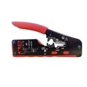 HERRAMIENTA CRIMPADORA CABLE STRIPPER PARA RJ45 RJ11 RJ12 CAT7 CAT6 CAT5