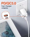 CARGADOR LDNIO A2318C 20W PD Universal Usb-C Dual