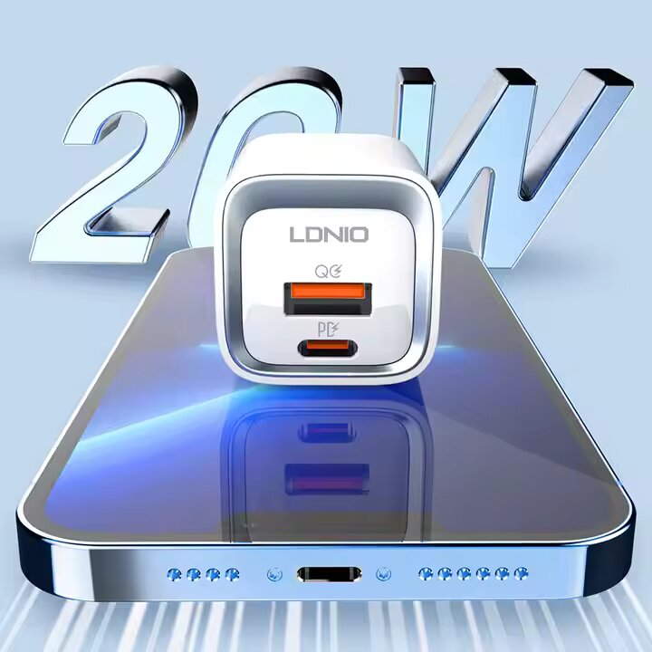 CARGADOR LDNIO A2318C 20W PD Universal Usb-C Dual