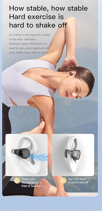AUDIFONOS Q60 CON CLIP BLUETOOTH 5.4