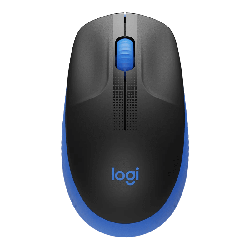 LOGITECH MOUSE INALAMBRICO M190 - AZUL