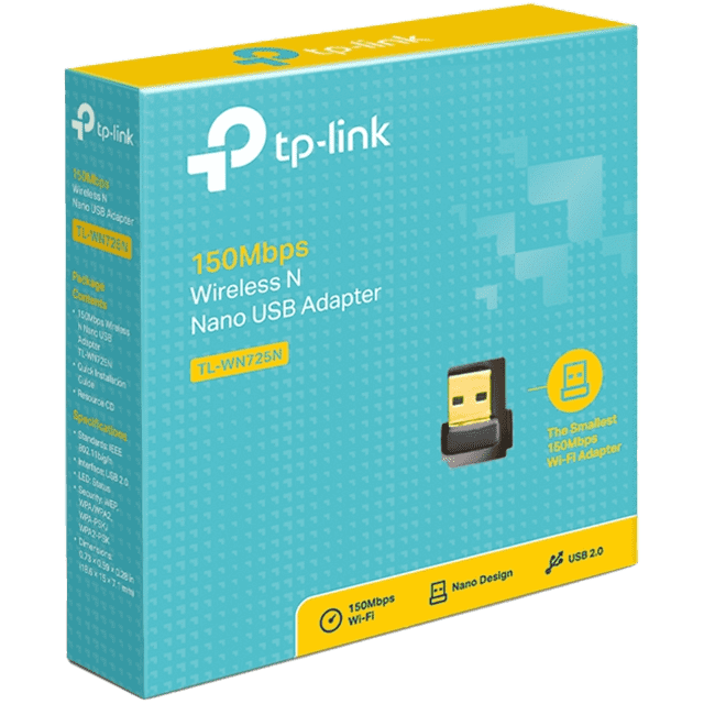 TP-LINK TL-WN725N - ADAPTADOR WIFI USB NANO