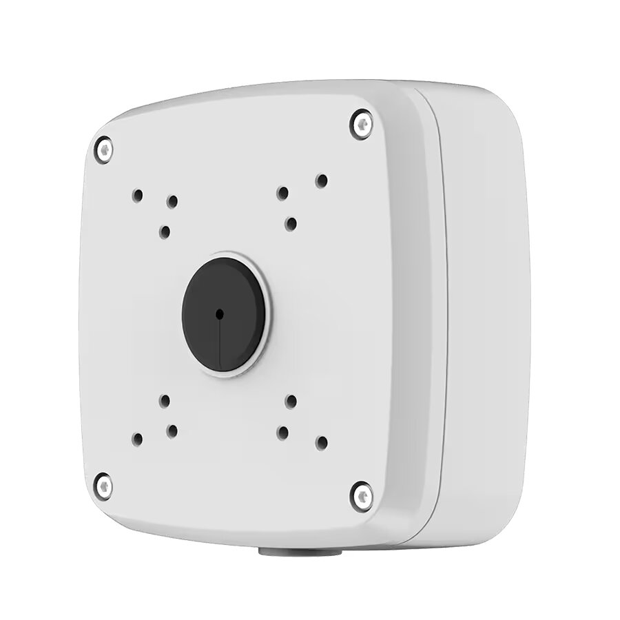 CAJA DE CONEXIONES DAHUA A PRUEBA DE AGUA CON MATERIAL DE ALUMINIO, PROTECCION IP66 Y SOPORTE DE CARGA DE 6.61LB