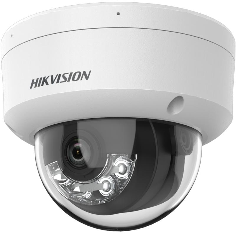 HIKVISION DOMO IP 4MP POE VF LUZ HIBRIDA CON AUDIO DS-2CD1143G2-LIU