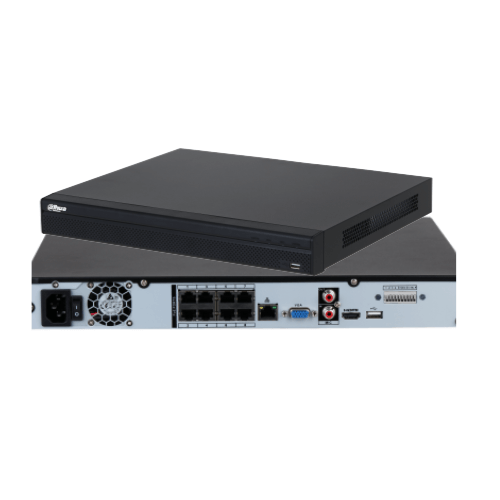 DHI-NVR4208-8P-4KS3 - DAHUA NVR POE 8CH 8MP/4K 