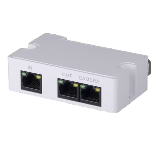 PFT1300 - EXTENSOR POE DAHUA MODELO DH-PFT1300 DE 3 PUERTOS CON SALIDA POE DE 2 PUERTOS Y ENTRADA POE DE 1 PUERTO 