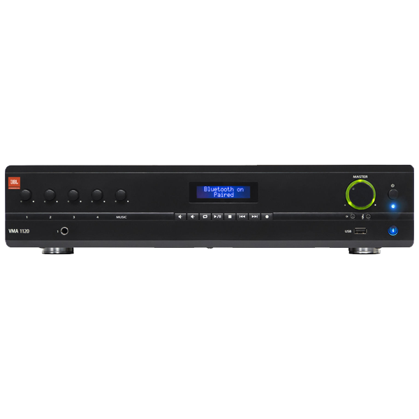 JBL VMA1120 - AMPLIFICADOR MIXER 70/100V 4-8OHM 1X120W 5IN, USB, BLUETOOTH