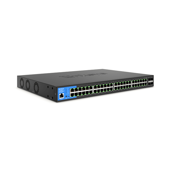 LINKSYS SWITCH POE 48 PUERTOS - CONMUTADOR - LGS352MPC