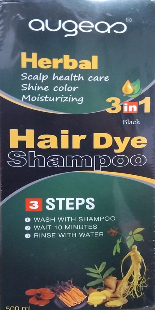 SHAMPOO HAIR DYE MARCA AUGEAO