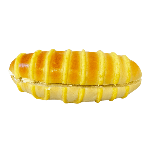 PAN GUSANO CON CREMA