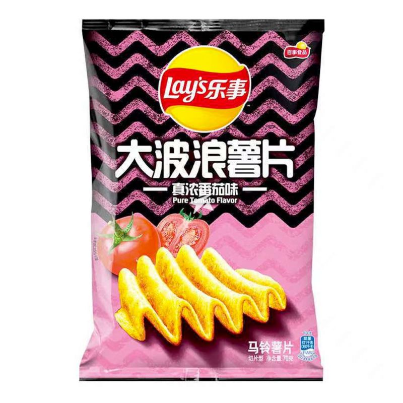 LAYS POTATO CHIP PURE TOMATO
