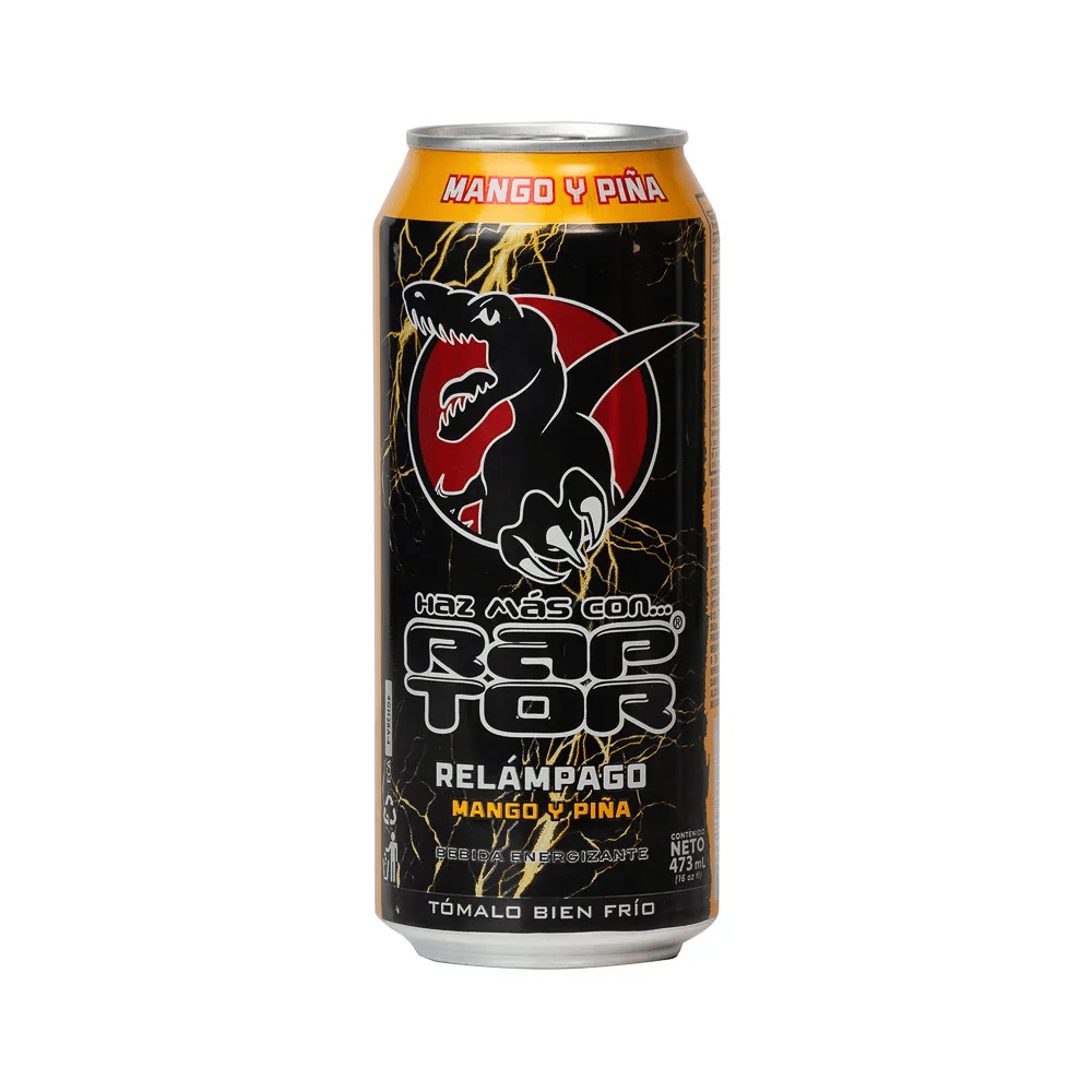 BEBIDA ENERGIZNATE RAPTOR MANGO Y PIÑA