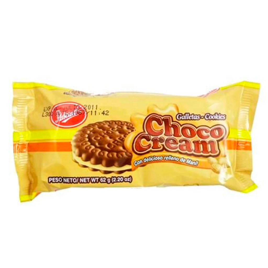 GALLETA CHOCO-CREAM SABOR MANI