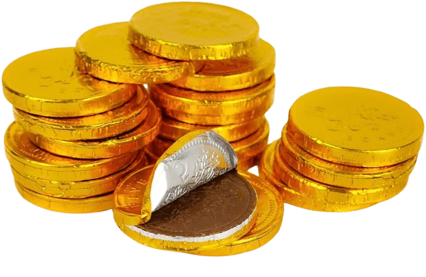 CHOCOLATE DE MONEDA PACK 10 