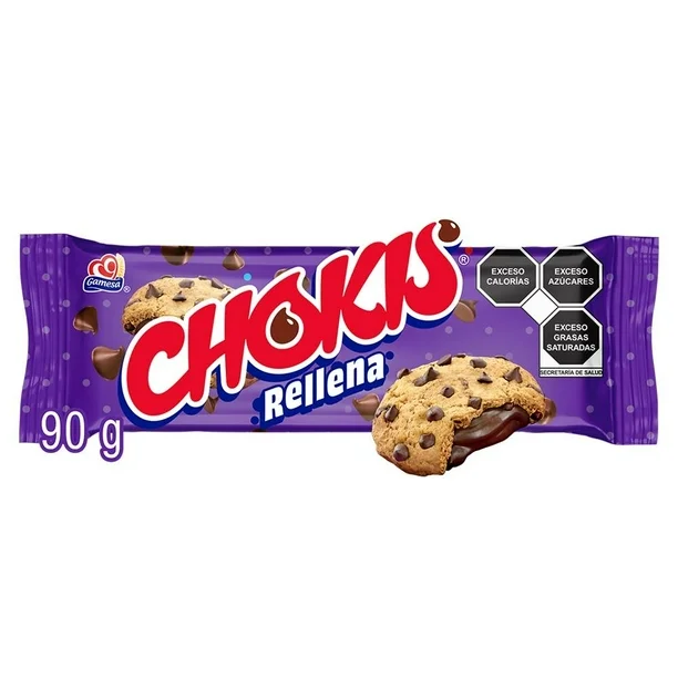  GALLETAS DE CHOCOLATE CHOKIS 