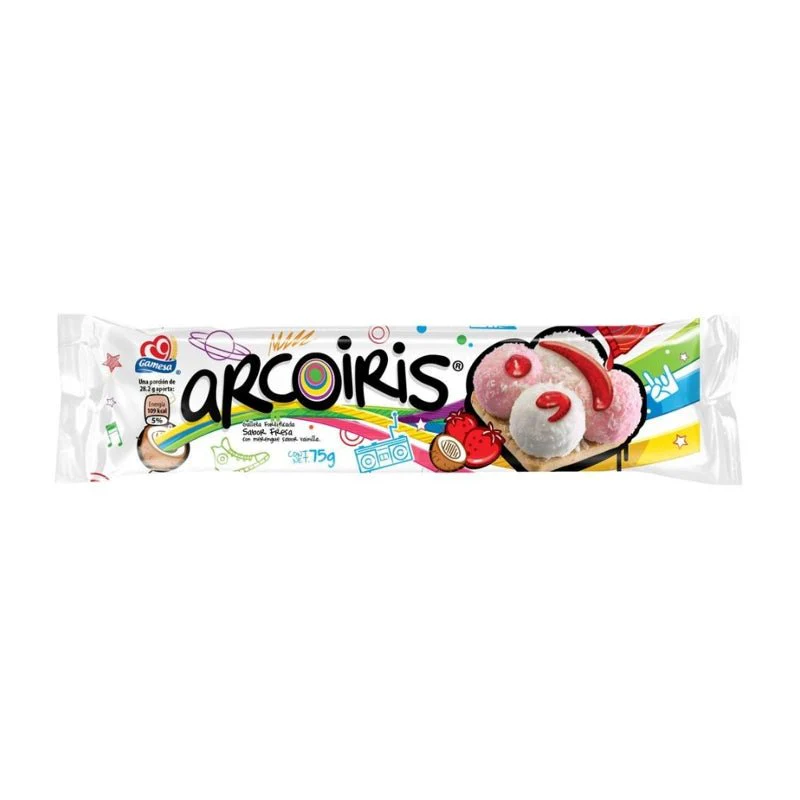 GALLETA ARCOIRIS SABOR FRESA