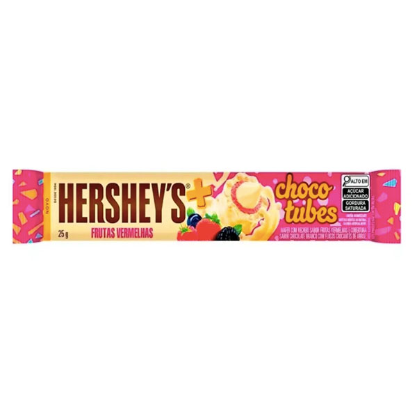 CHOCO TUBES HERSHEY