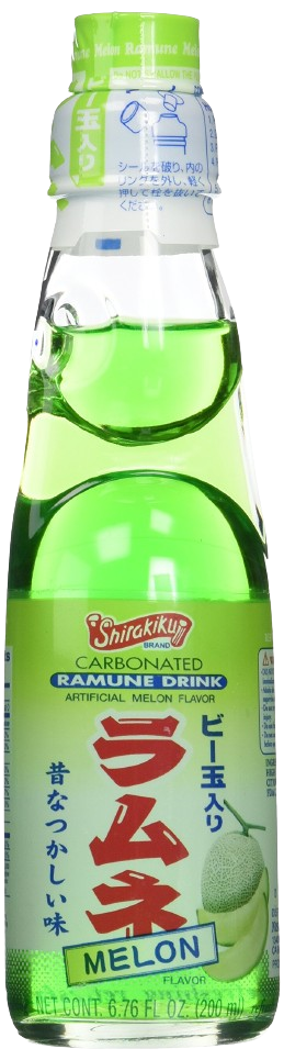 RAMUNE CARBONATED DRINK - MELON
