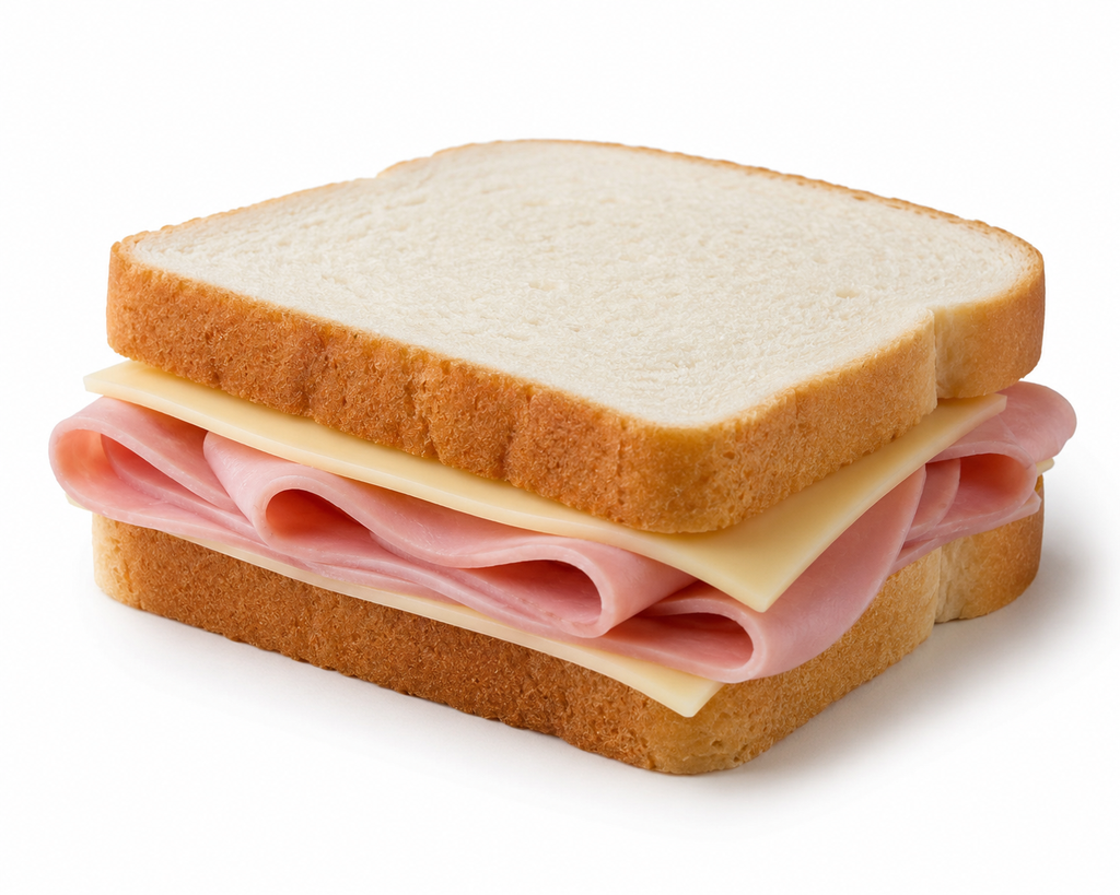 SANDWICH JAMON Y QUESO