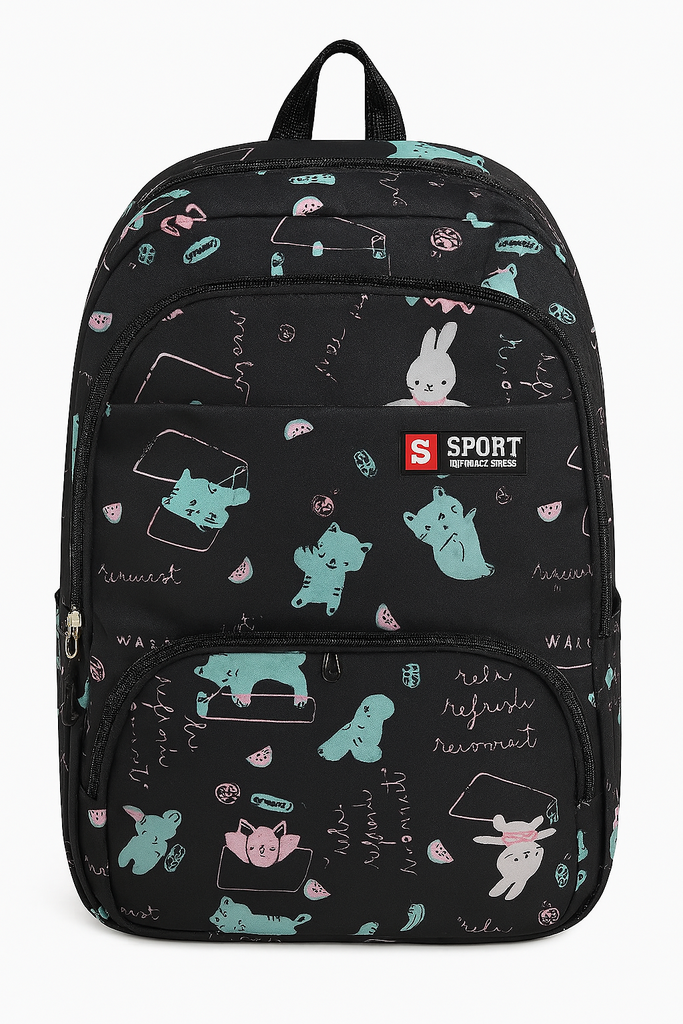 MOCHILA NIÑA ANIMALITOS SPORT ROSADO FUERTE (copia)