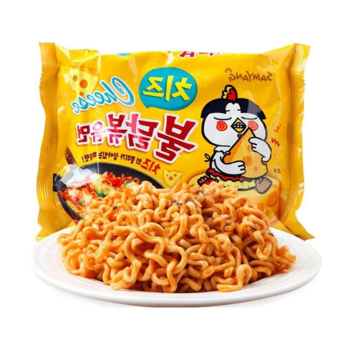 SAMYANG POLLO CALIENTE BULDAK RAMEN FIDEOS SABOR A QUESO