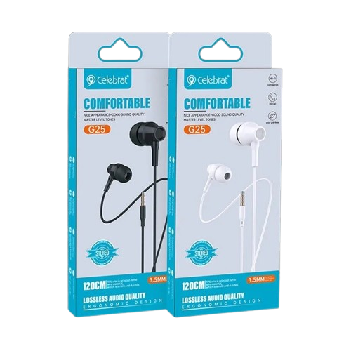 AUDÍFONOS CELEBRAT G26 STEREO EARPHONE
