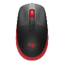 LOGITECH MOUSE INALAMBRICO M190 - ROJO