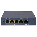 HIKVISION SWITCH POE - 4 PUERTOS POE 10/100 / 1 PUERTOS 10/100 COMBO / 45W DS-3E1105P-EI-M