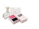 CAJA REGALO CLARABOYA FLOR PRESERVADA ROSA