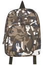 MOCHILA CHICA SPORT CAMUFLAJE MARRON/CHOCOLATE